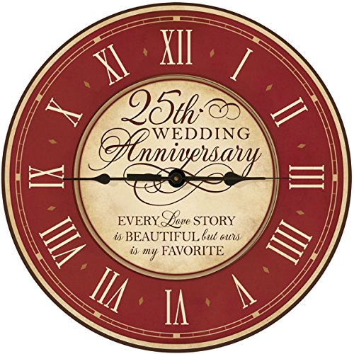 Buy Parents 25th Wedding Anniversary Wall or desktop Gifts,25th