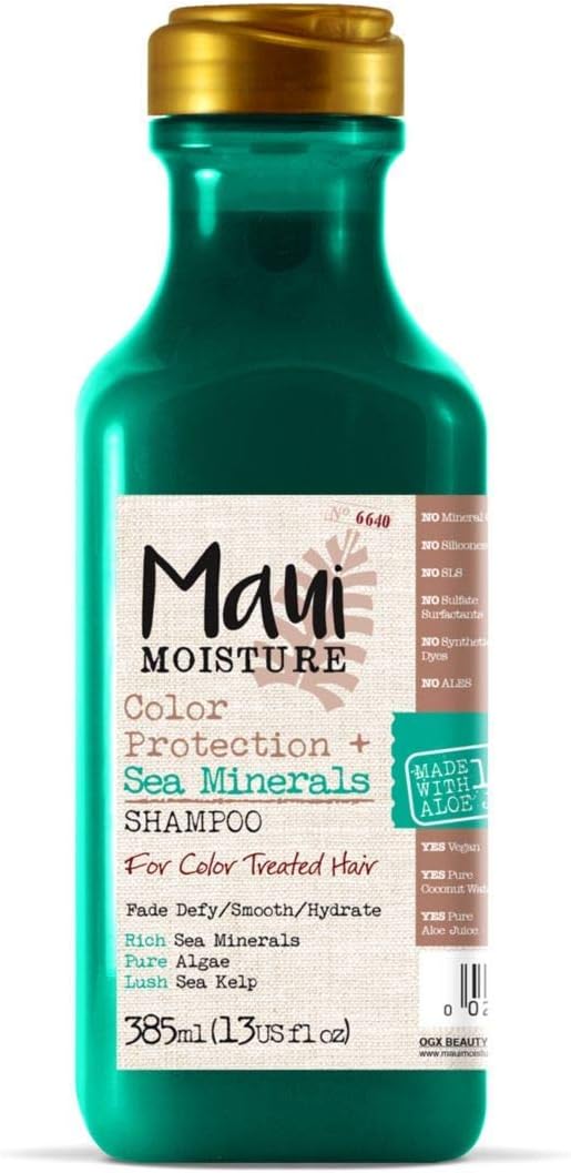 Maui Moisture Colour Protect Sea Minerals Shampoo 385ml