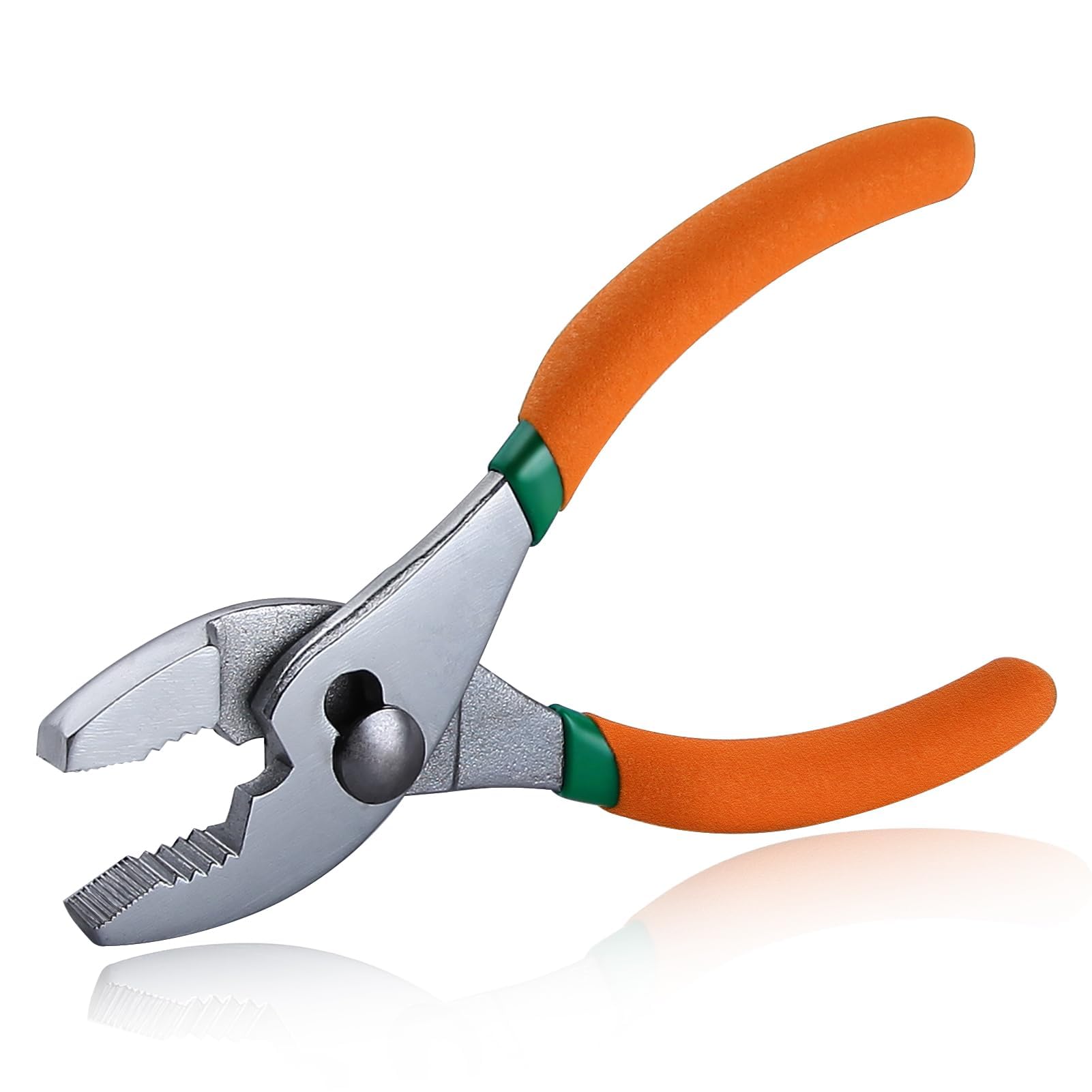 SPEEDWOX Slip Joint Pliers 6 Inch Gripping Slip Joint Plier Adjustable Wrench Sliding Joint Pliers 3-Zone Serrated Jaw for Maximum Grip on Materials Non Slip Handle Channel Lock Design