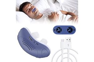Anti Snoring Devices, Effective Snoring Prevention, Twin Turbine Electric Adjustable and Breathabl, Snoring Solution for Men 