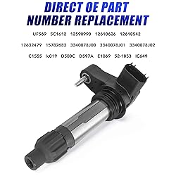 Set of 6 Ignition Coil Pack and Spark Plugs for GMC