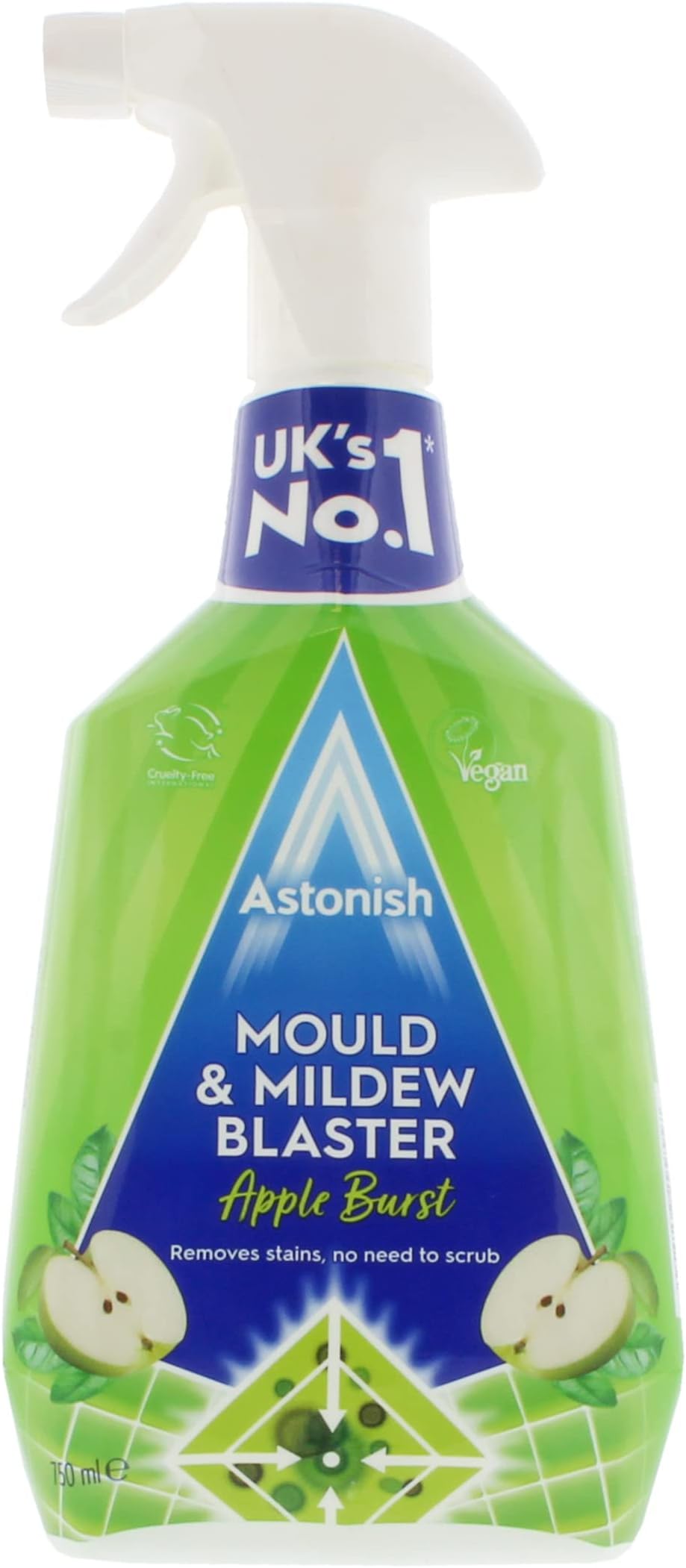 Astonish Mould & Mildew Blaster 750ml - Apple Burst Cleaner