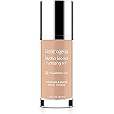 Neutrogena Hydro Boost Hydrating Tint Foundation Makeup for Dry Skin, with Hyaluronic Acid, Lightweight Oil-Free Water Gel, Non-Comedogenic, 30 Buff Color, 1.0 fl. oz