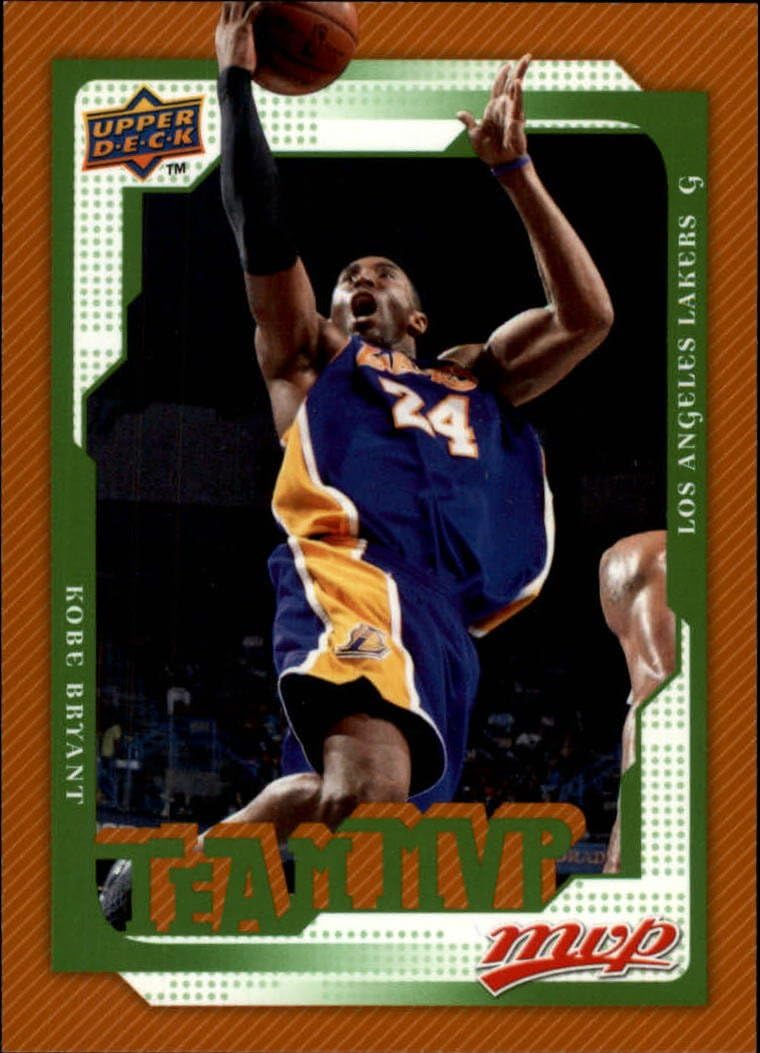 2008 Upper Deck MVP Basketball Card (200809) 183 Kobe