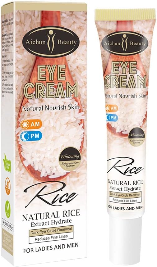 N+B Rice Eye Cream - Reduces Bags, Dark Circles, Fine Lines, Tightens Skin 25ml