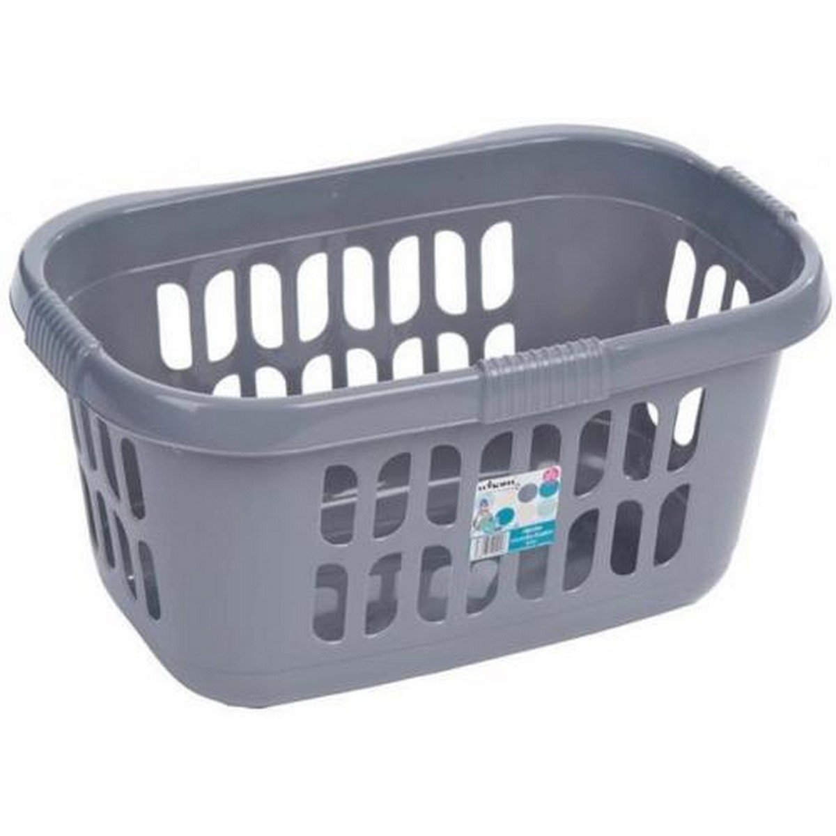 Wham Casa Hipster Laundry Basket (Silver)