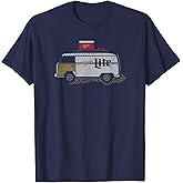 Coors Classic Miller Lite Surf Van Design T Shirts for Men and Women Tees