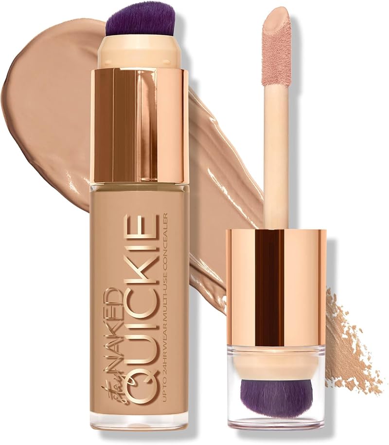 Urban Decay Stay Naked Quickie Concealer Vegan Brush Buildable Coverage