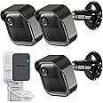 3Pack Blink Outdoor Camera Mount, 360 Degree Adjustable Wall Mount Bracket and Weatherproof Protective Housing Compatible with Blink Outdoor (3rd Gen)/4 (4th Gen), with Blink Sync Module 2 Mount
