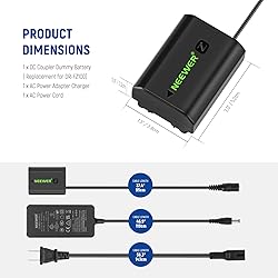Neewer NP-FZ100 AC Power Supply Adapter and DC