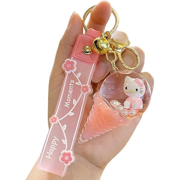 UCC Distributing Hello Kitty and Friend Tsunameez Keychain Clip On