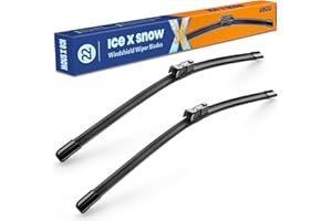 Icexsnow 22"+22" Water Repellent Windshield Wiper Blades Replacement For Chevy 1500/Silverado 2500 HD/Silverado 3500 HD 2018-2014,GMC Sierra 2018-2014,OEM Quality Windshield Wiper Blades(Top Lock)