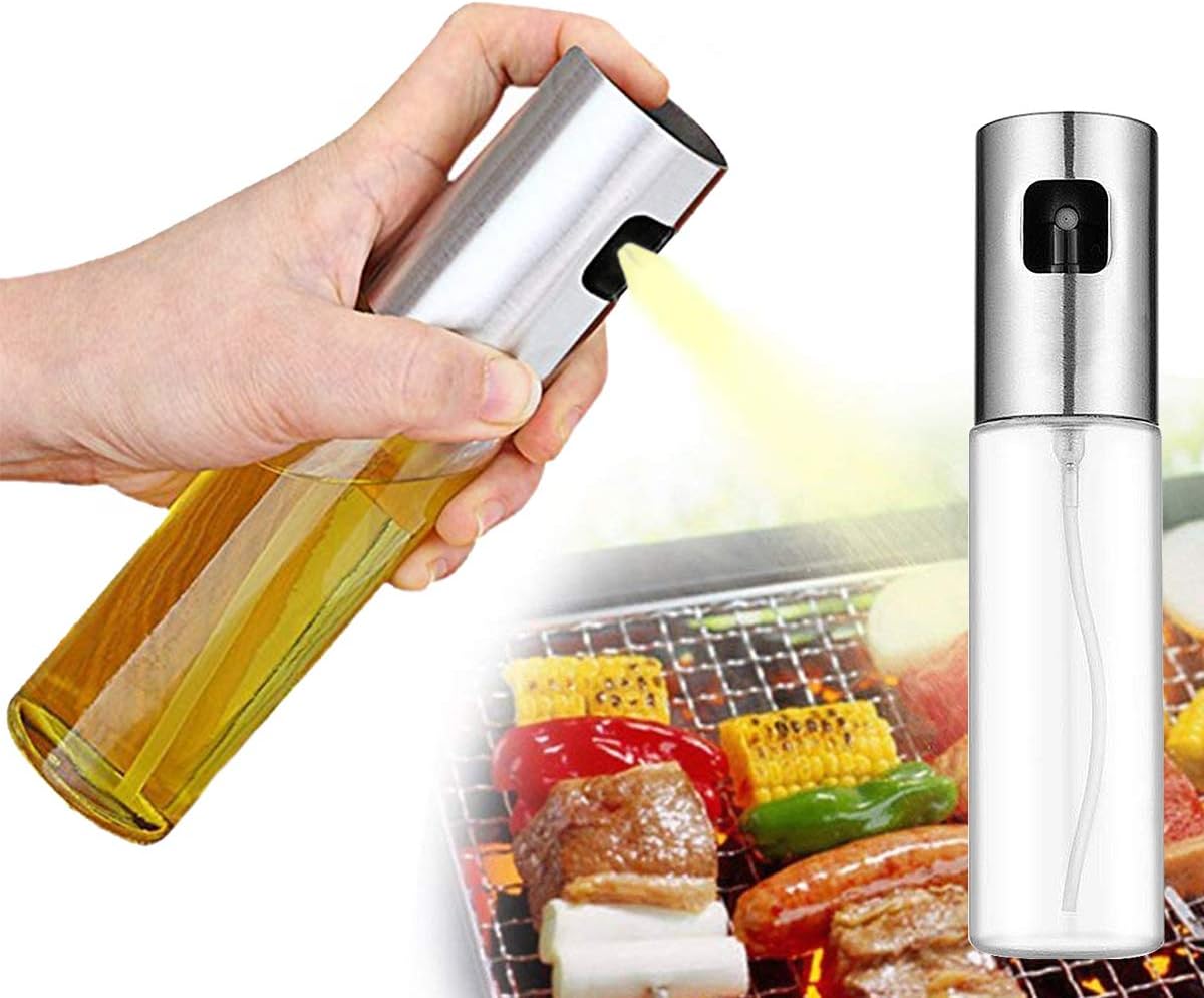 DCBEAUTIFUL Oil ＆ Vinegar Sprayer Glass Oil and Vinegar