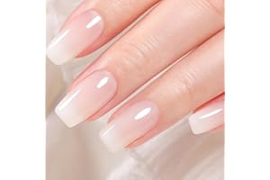 Born Pretty Milky White Gel Nail Polish Jelly White Translucent Natural Color Gel Polish U V LED Nail Art Manicure Varnish