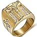 Jude Jewelers Stainless Steel Christian Jesus Cross Ring