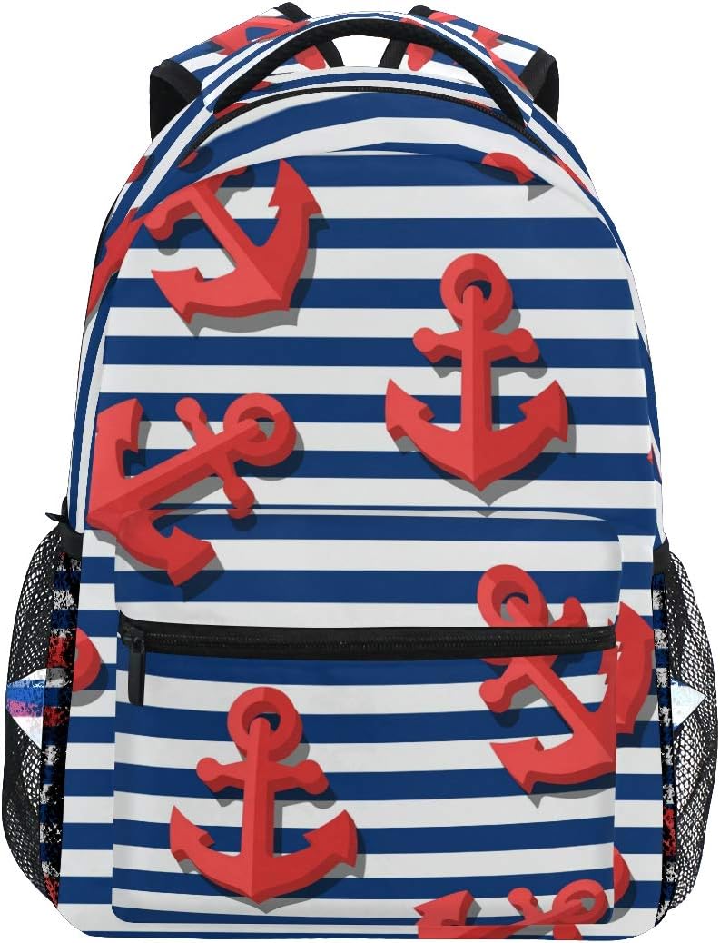 red boys backpack