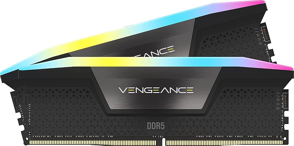 Corsair Vengeance RGB DDR5 32GB (2x16GB) 6400MHz CL36 RAM iCUE