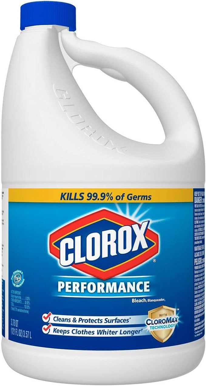 Clorox HE Performance Bleach, 121 oz Industrial & Scientific