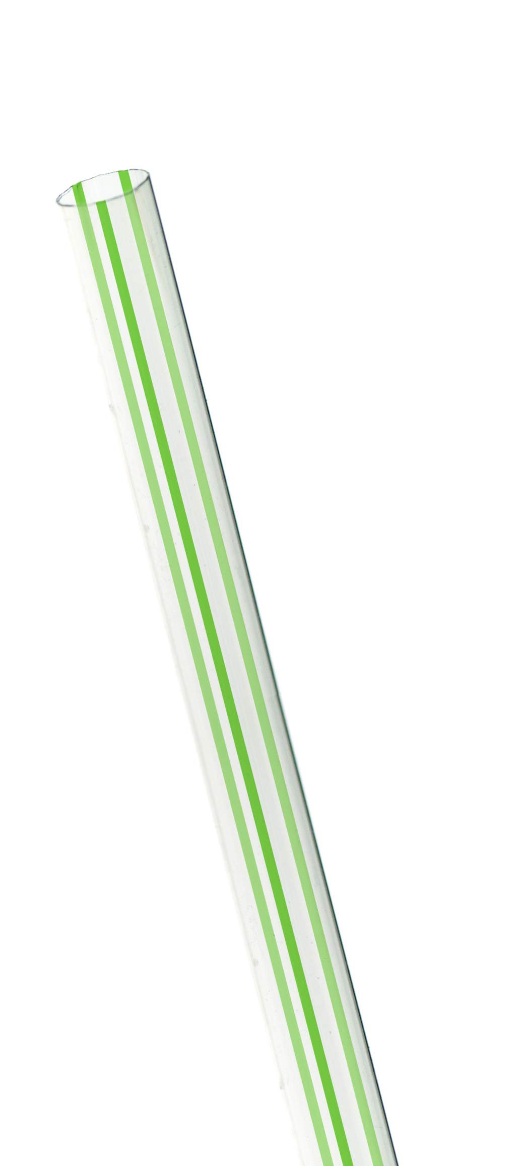 Biodegradable Straw Clear with GreenStrip 7 3/4" Unwrapped 400 Unit Pack, 100% Eco Friendly, Disposable Biodegradable - Image 7