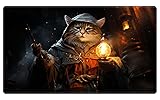 EDGFRTOIO Playmat with Zones for MTG Card Game