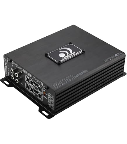 Amazon.com: 500W 2-Ch Class A/B 2-Ohm Stable Amplifier Massive