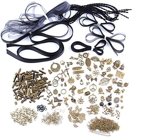 Handmade Gifts Choice Diy Necklace Charms Pendant Chains For Chocker Necklace Bracelet Jewelry Making Supplies for Women Men Teens