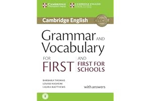 Grammar and Vocabulary for First and First for Schools Book with Answers and Audio (Cambridge Grammar for Exams)