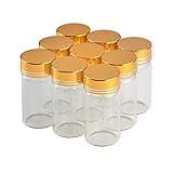12units 25ml Empty Jars Glass Bottle with Aluminium