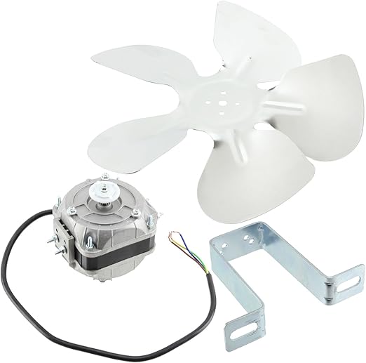 SPARES2GO Universal Commercial Fridge Freezer Fan Kit (1300RPM, 10/40W