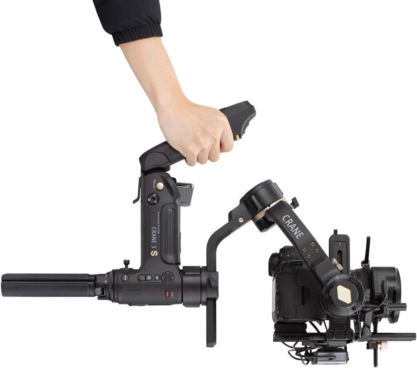 Zhiyun Crane 3S [Official] Smartsling Kit 3-Axis Handheld Gimbal Stabilizer for DSLR Cameras and Camcorder (with Smartsling Handle) : Camera & Photo