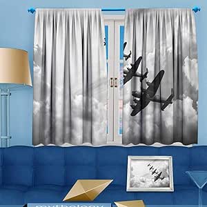 Window Curtains, Floral Pink, Blackout or Sheer, Optional ...