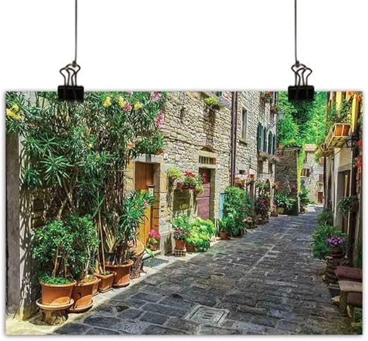 Duommhome Poster De Pared Toscana Para Decoracion De La Puerta A