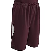 Champro Pivot Reversible Polyester Basketball Short, Youth X-Large, Maroon, White
