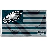 WinCraft Philadelphia Eagles USA American Nation Stripes 3x5 Grommet Flag