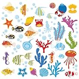 Ocean Wonders Decorative Peel & Stick Wall Art Sticker Decals
