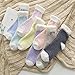 SKOLA 4 Pairs Cozy Winter Fuzzy Women Socks Grip Slippers Fluffy House Non Skid Microfiber Socks(H-Series)