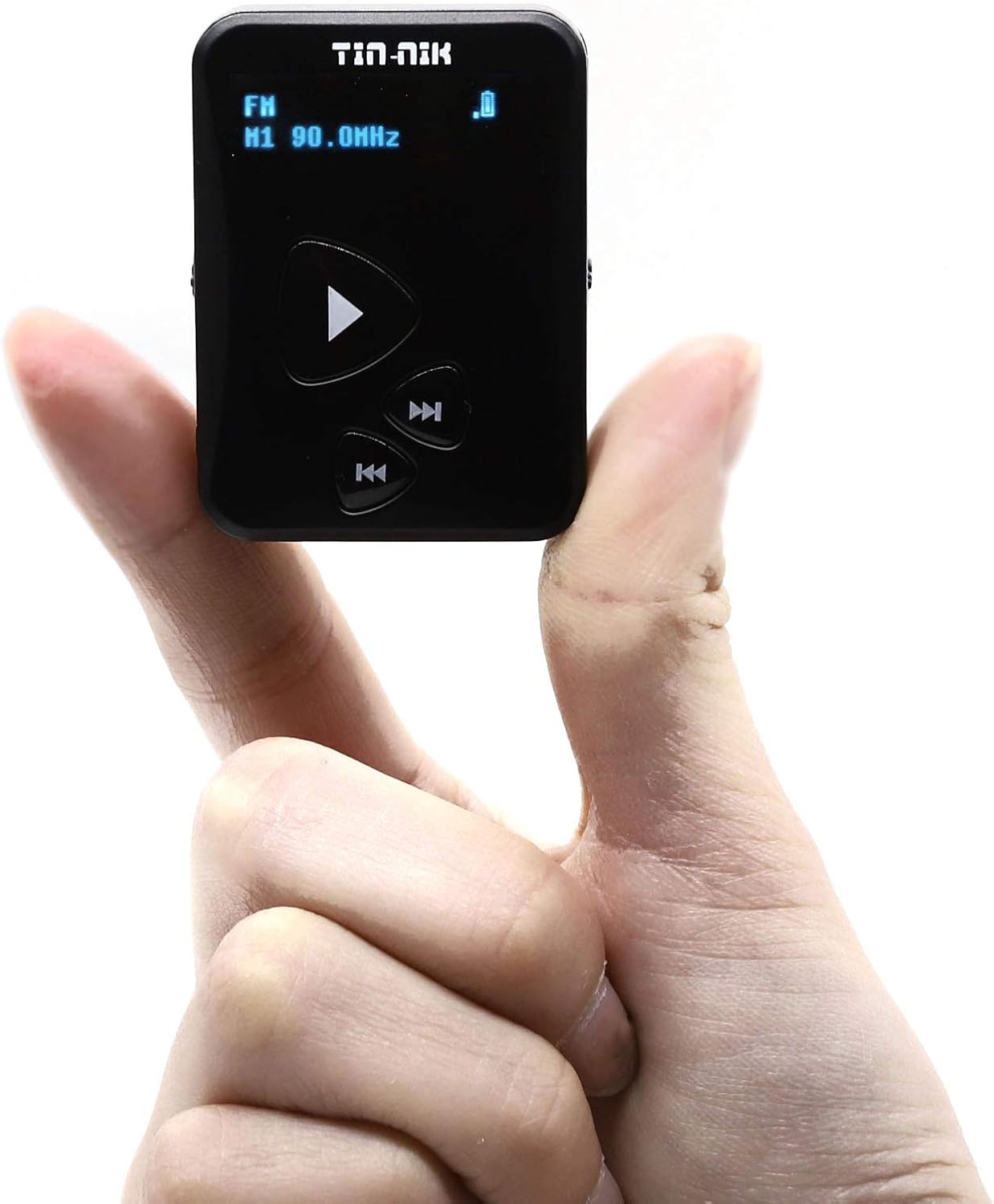 Tin-Nik DAB-398S Portable Digital DAB Radio, DAB+/DAB/FM Mini Radio, Pocket FM Radio with Earphones, OLED Display - Image 3