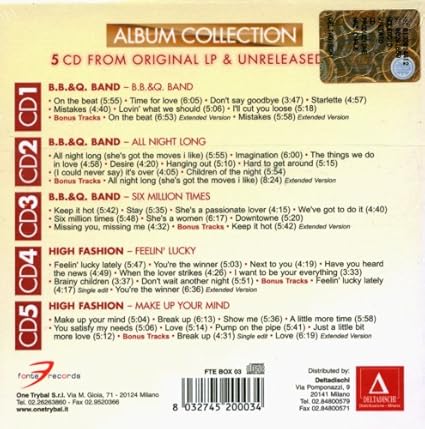 B B Q Band High Fashion B B Q Band High Fashion Album Collection Amazon Com Music