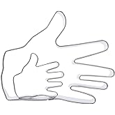 PME Hand Cookie and Cake Cutters, Small and Large Sizes, Set of 2