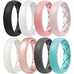 Egnaro Women's Bridal Rings Sets, Inner Arc