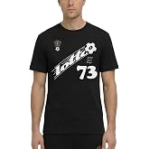 LOTTO Men's Forza Short Sleeve Tee - 100% Organic Cotton 180gsm Lightweight Breathable T-Shirt