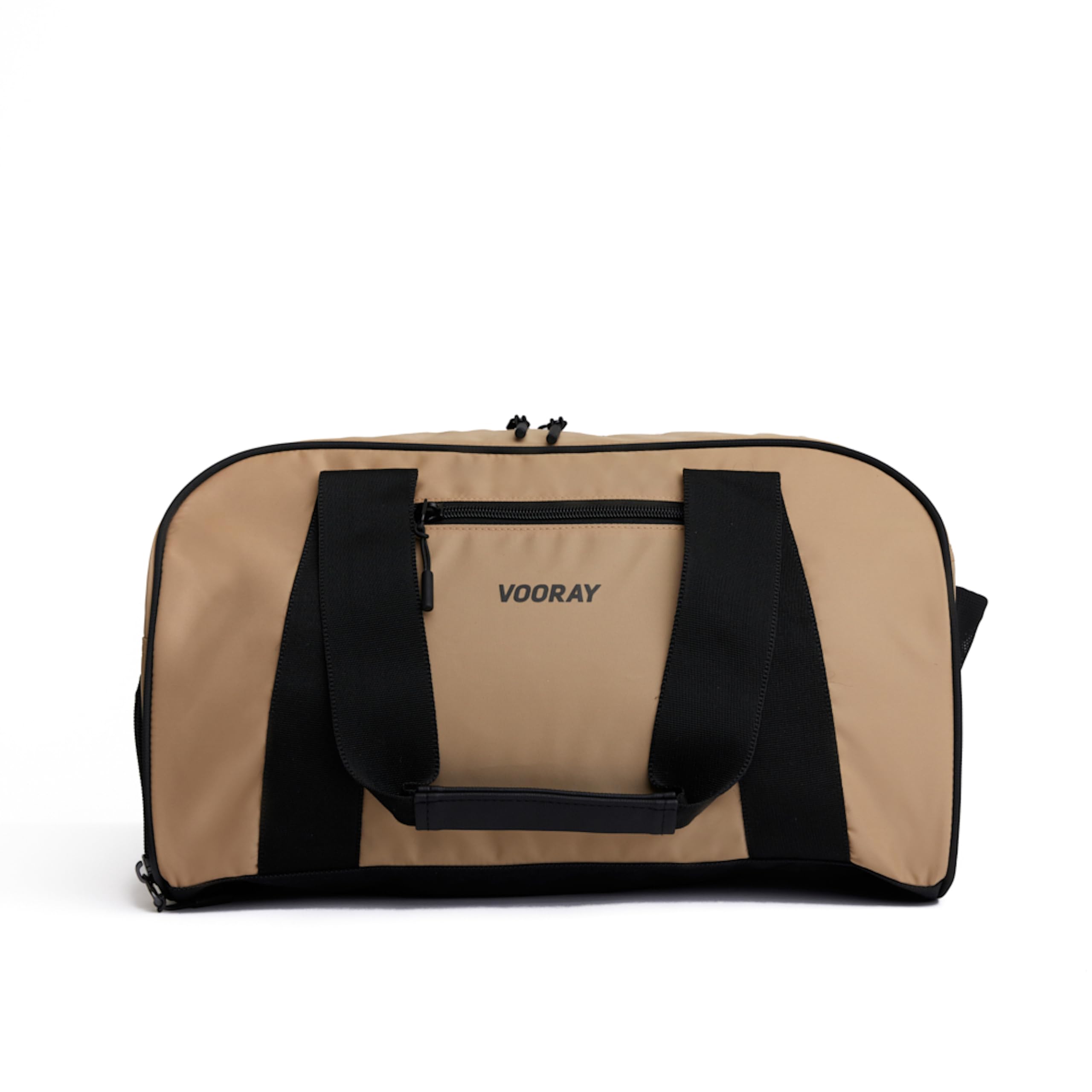 Vooray Burner Gym - 39 cm./15,5 inch - 23L - Compact Gym Bag with Shoe Pocket (Camel)