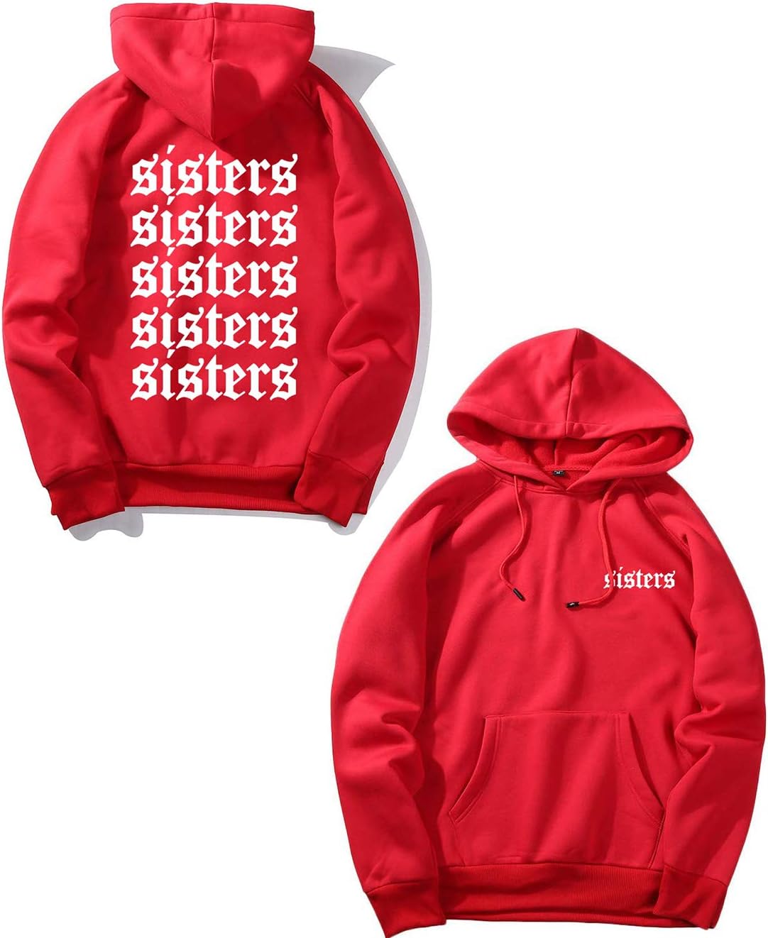 Sisters James Hoodie James Sweatshirt Charles Sisters James Apparel red L