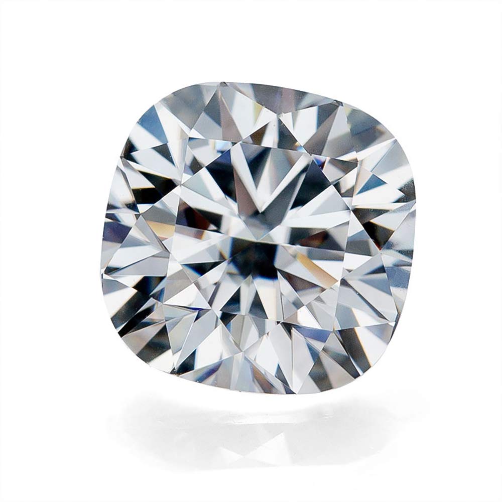 0.15CT to 7CT real D color FL cushion cut diamond moissanite lab create loose stones for band pass t