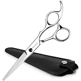 Rostfreie Friseurschere 7 Zoll (17,78 Cm) Mit Einseitiger Mikroverzahnung - Für Präzise Haarschnitte Zuhause