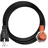 ANODZU 251919 Engine Block Heater Cord Fit for Dodge Ram Cummins 5.9 6.7L Diesel, for Ford 6.0 6.4 6.7 7.3 L Diesel, Heavy Duty Immersion Heater Plug, 120V