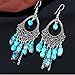 Women's Vintage Retro Bohemian Drop Dangle Earrings,Fashion Charm Beaded/Feather Tassel Earrings Jewelry Gifts for Party/Bridal/Birthday/Valentine's Day Perfect Match