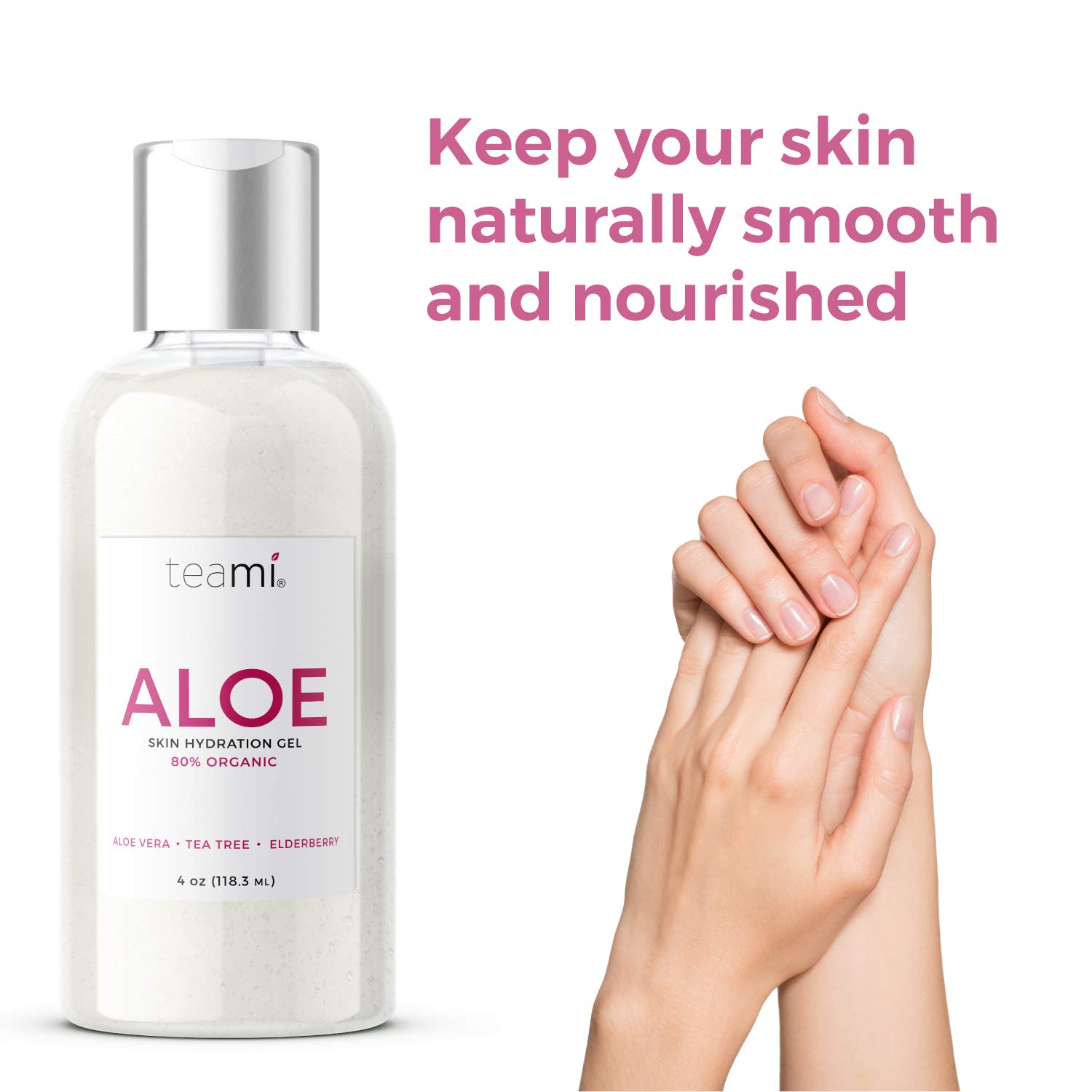 teami aloe skin hydration gel