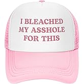 Funny Trucker Hats for Women Hot Pink Funny Gag Baseball Cap for Girls Women Men Hat