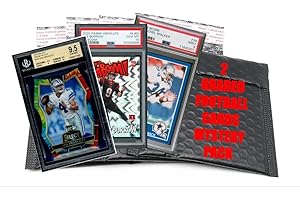 GENERIC Two (2) Graded Pro Football Cards Mystery Pack PSA, BCCG, GMA, BCS